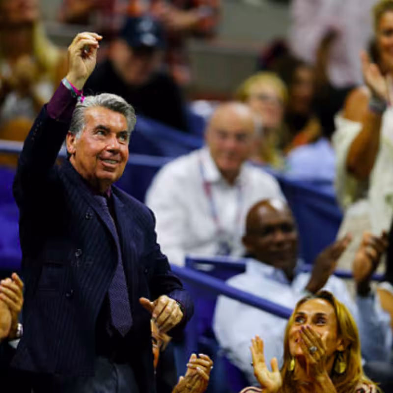 Manolo Santana. Fuente: Getty