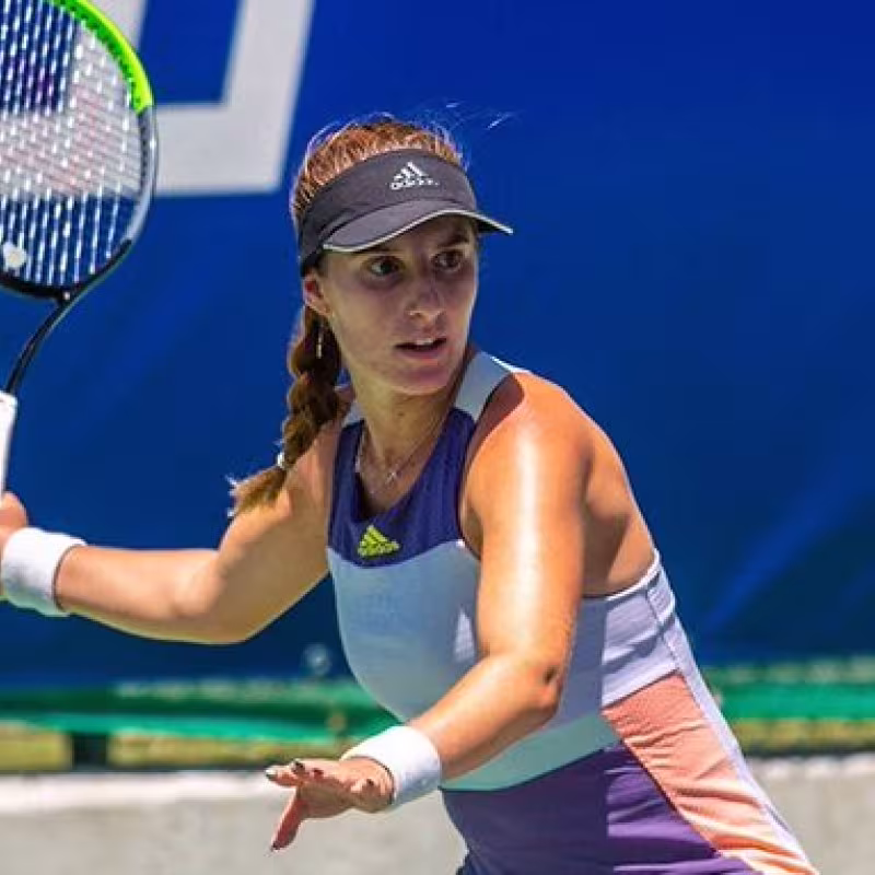 Marina Bassols, sobresaliente en su primer torneo WTA