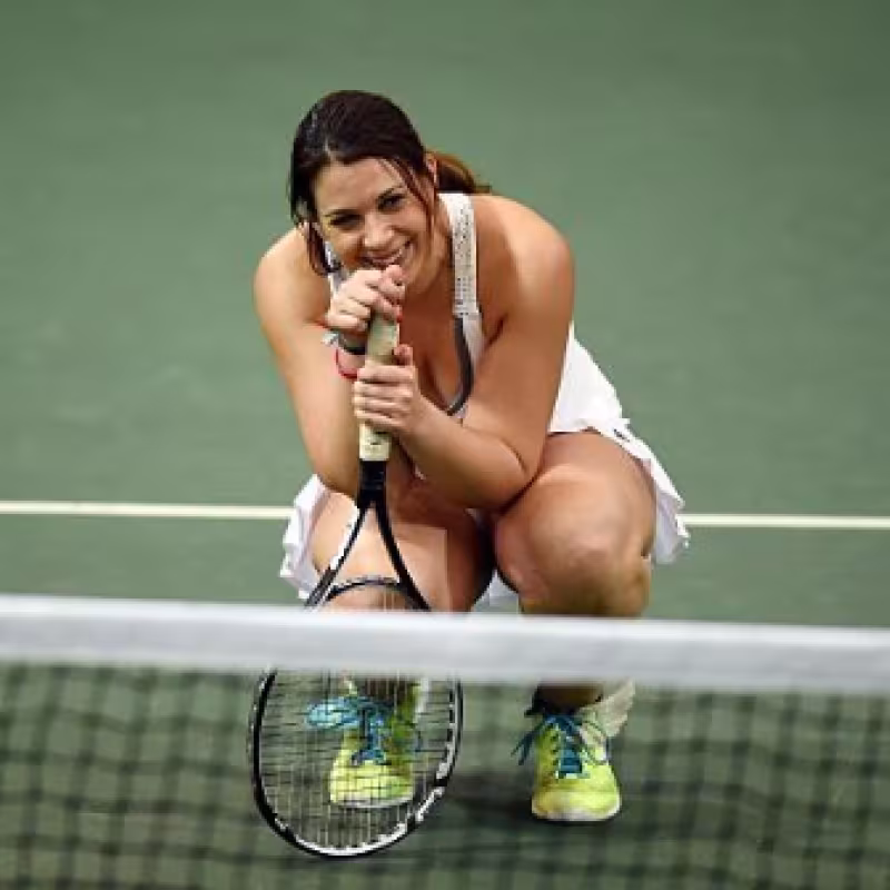 Marion Bartoli quiere cargarse el dobles. Foto: gettyimages