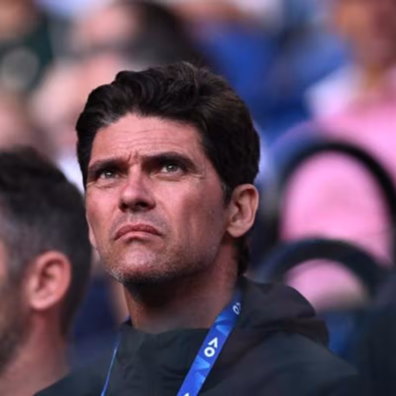 Mark Philipoussis, entrenador de Stefanos Tsitsipas. Foto: gettyimages