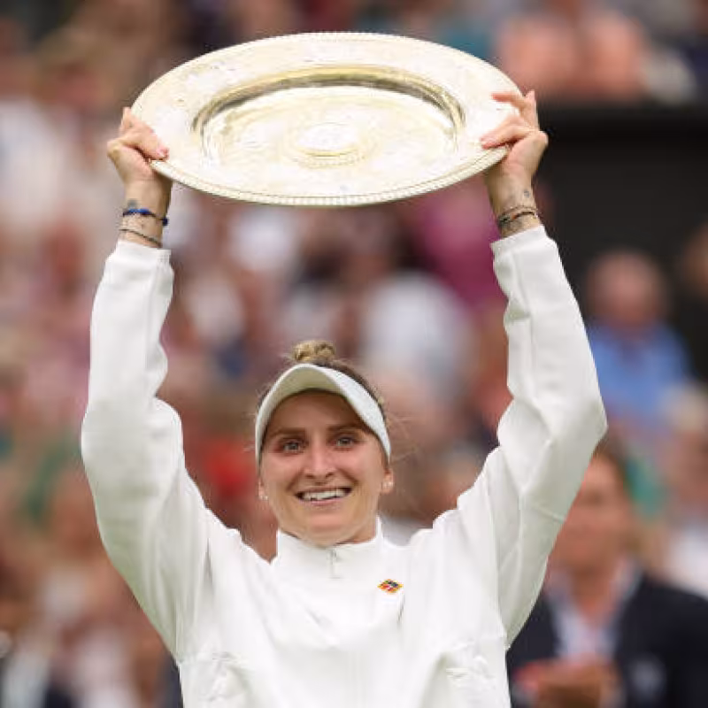 Vondrousova: "El tenis es una locura, no sé qué está ocurriendo ahora mismo"