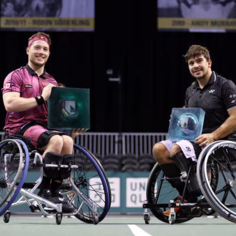 Martín de la Puente cae en la final de Rotterdam