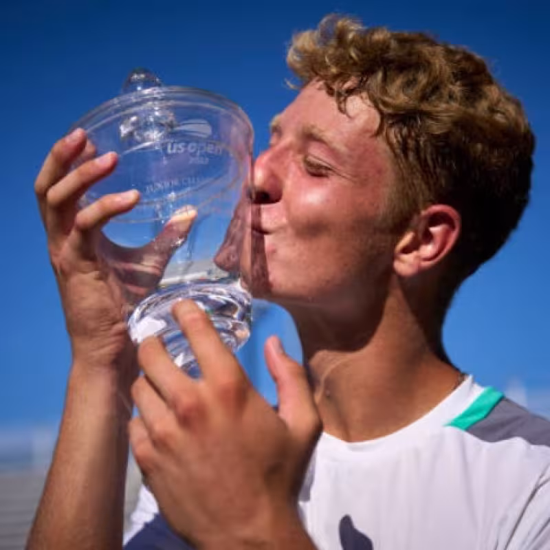 Martín Landaluce continúa por la senda de la victoria en el US Open júnior