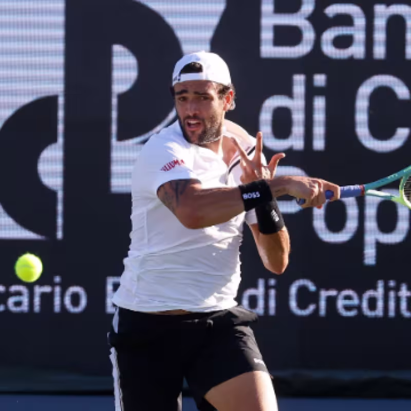 Berrettini causa baja de última hora en París-Bercy