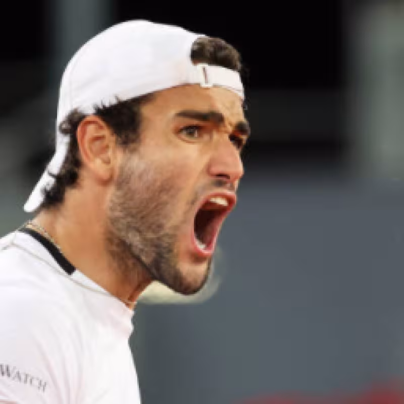 Berrettini remontó a Garín y se quedó con el boleto a semifinales