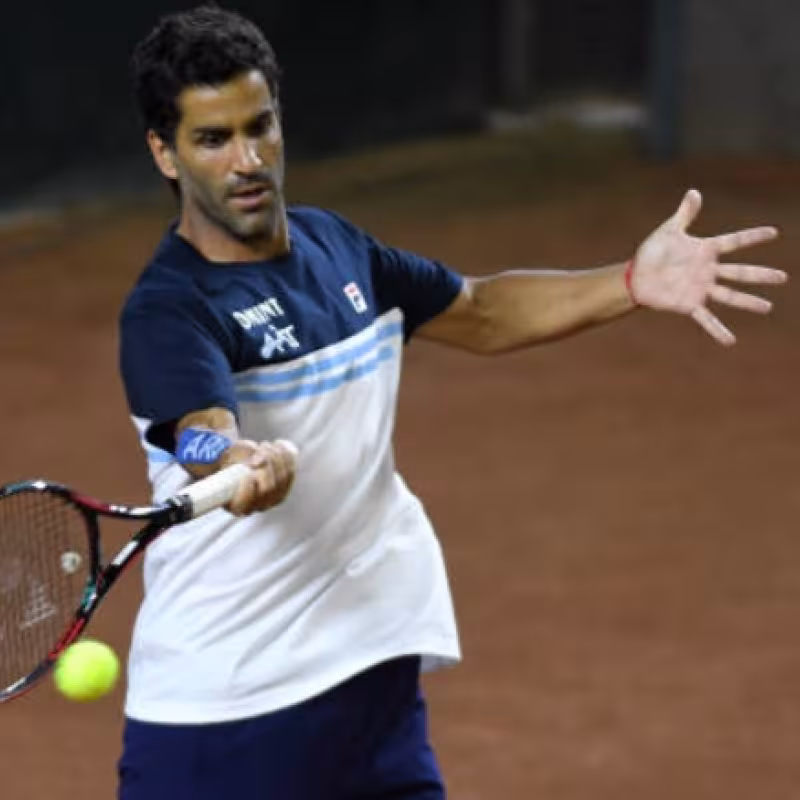Máximo González, gran figura del dobles argentino. Foto: Getty
