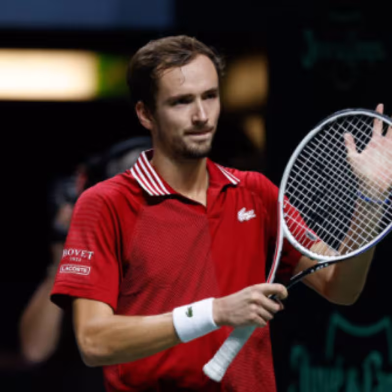 Daniil Medvedev. Fuente: Getty