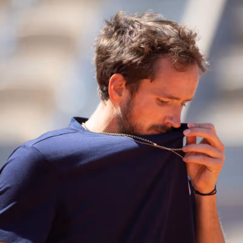 Daniil Medvedev. Fuente: Getty