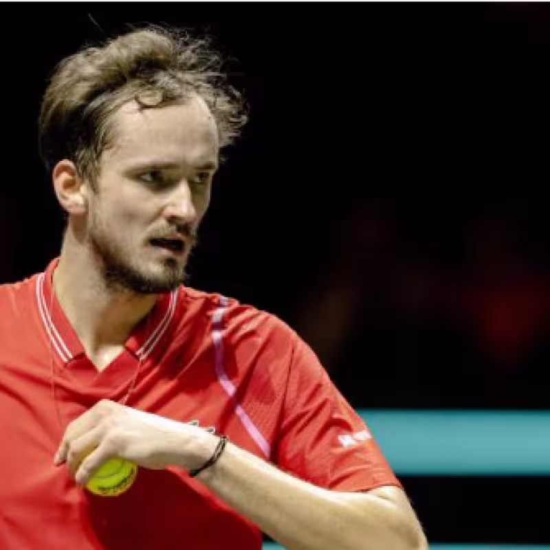 Daniil Medvedev. Fuente: Getty