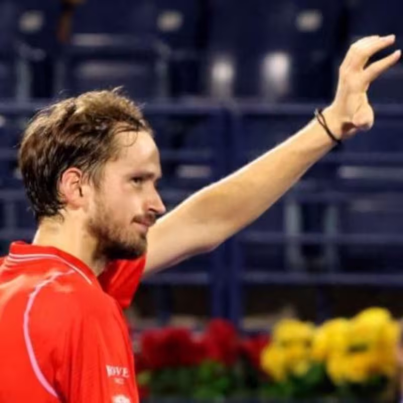 Medvedev: "Djokovic despierta algo en mí". Foto: Getty