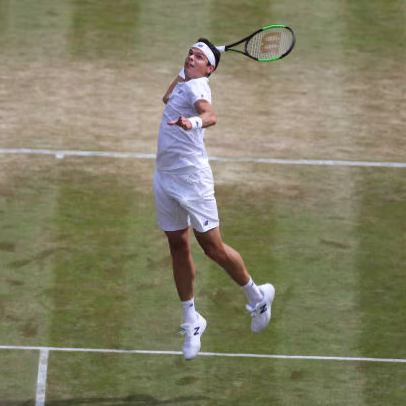 Milos Raonic volverá a competir esta semana tras casi dos años en el dique seco