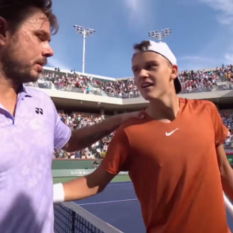 El enigmático comentario de Rune a Wawrinka en la red tras caer con el suizo