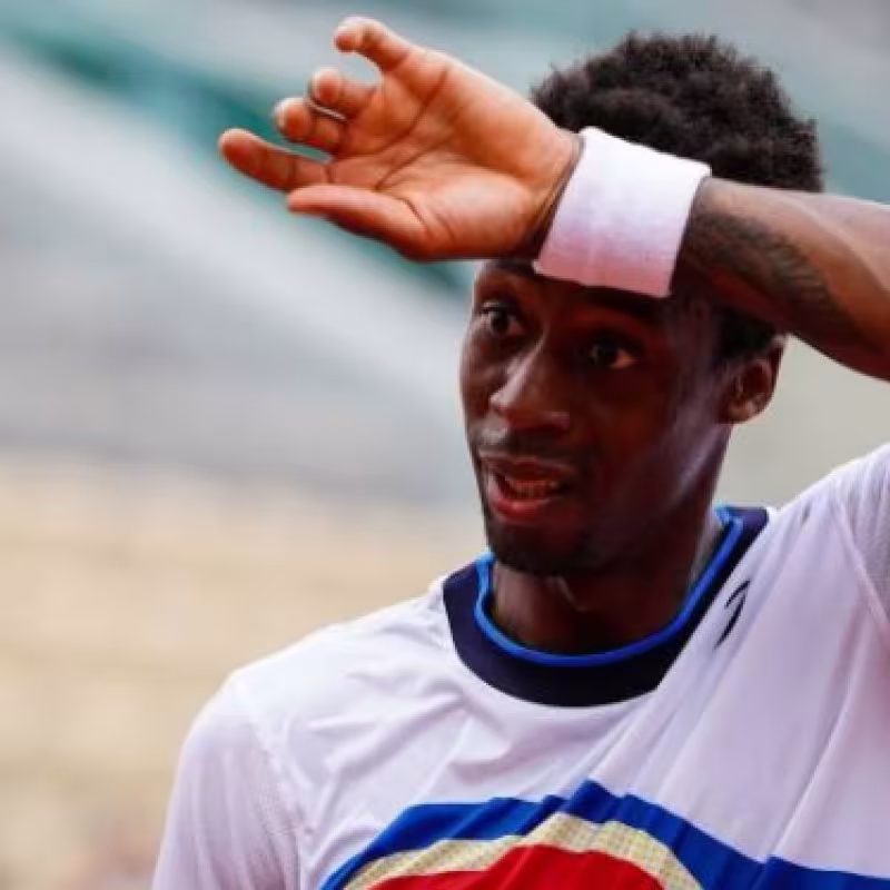 Gaël Monfils, uno de los últimos franceses en caer en esta edición. Foto: Getty