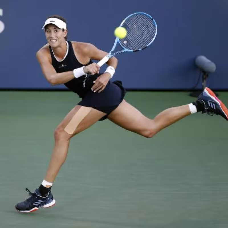 Muguruza entrena de forma diferente para preparar el 2021