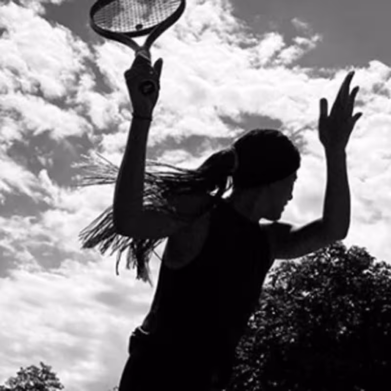 Muguruza y un cambio radical en su aspecto