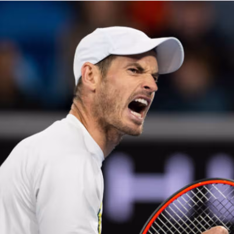 Andy Murray en Open de Australia 2023. Foto: gettyimages