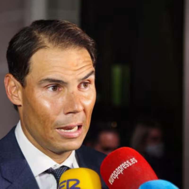 Rafa Nadal: "Mi idea es volver cuanto antes, pero volver bien”. Foto: Getty