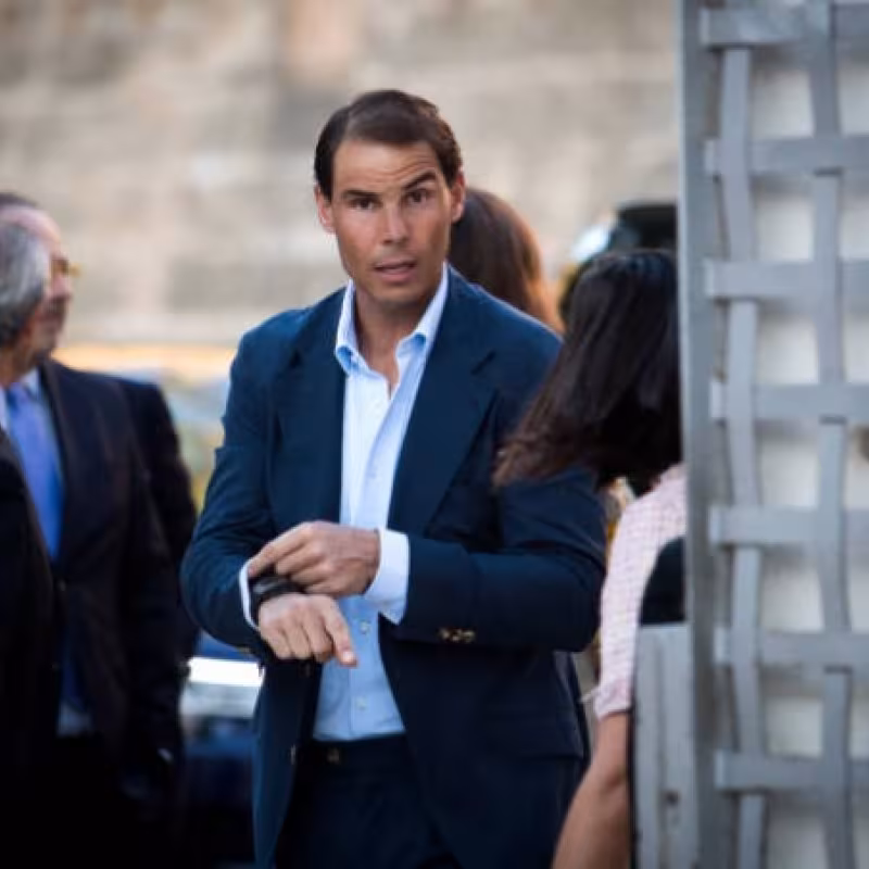 Nadal se ha sometido a pruebas médicas en Barcelona y sigue en duda su presencia en Madrid