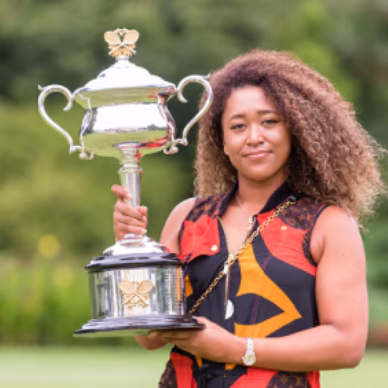 Naomi Osaka explica la gran anécdota del torneo producida en la ceremonia de trofeos