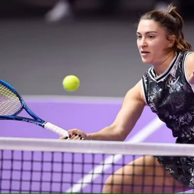 Natela Dzalamidze explica por qué juega Wimbledon 2022. Foto: gettyimages