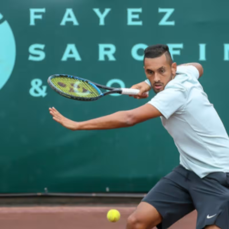 Kyrgios jugará en la tierra batida de Houston
