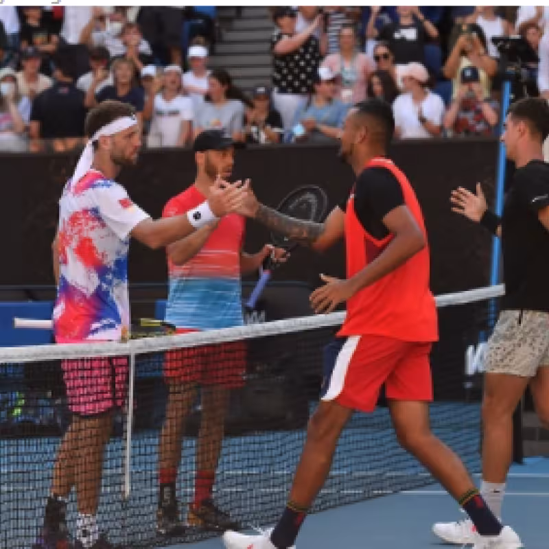 La respuesta de Kyrgios a los insultos recibidos por Michael Venus