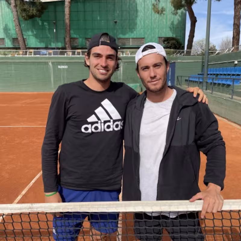 Nicolás Moreno de Alborán junto a Javier Martí. Fuente: PDB