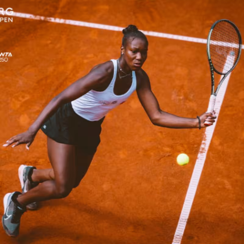 WTA Hamburgo. Noha Akugue vuelve a robar el show