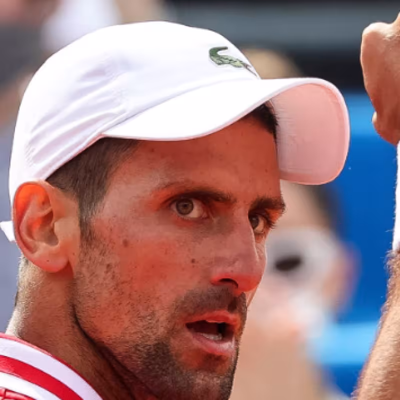 Novak Djokovic en el Serbia Open. Foto: Getty