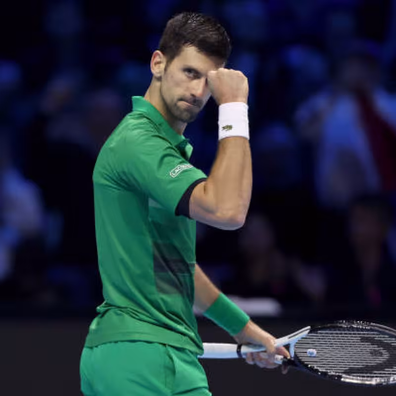 Novak Djokovic, conclusiones ATP Finals 2022. Foto: gettyimages