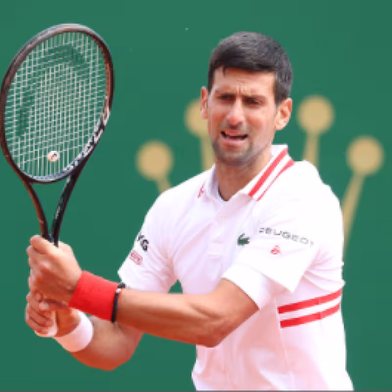 Novak Djokovic, inscrito en ATP Masters 1000 Montecarlo 2022. Foto: gettyimages