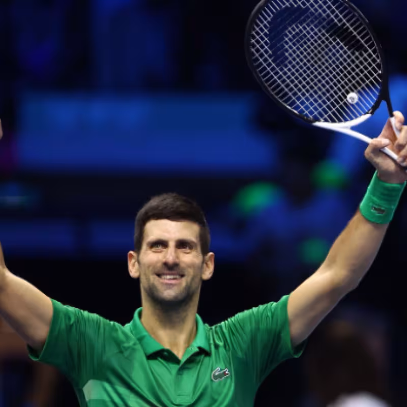 Djokovic, el campeón más veterano de las ATP Finals
