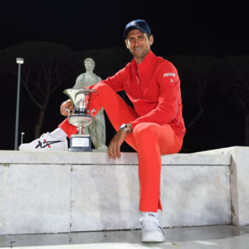 Djokovic podría batir el récord de Federer de más semanas como N1 en Roland Garros y Australia. Foto: Getty