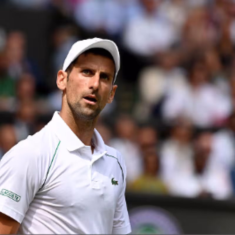 Novak Djokovic, perjudicado no reparto puntos ATP Wimbledon 2022. Foto: gettyimages