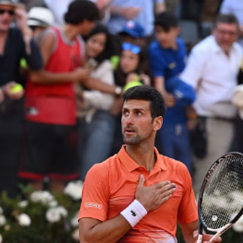 Djokovic y un increíble dato que demuestra su fiabilidad en Roma