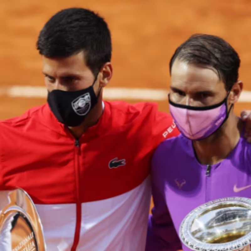 La increíble presencia de Djokovic y Nadal en la final de Roma 