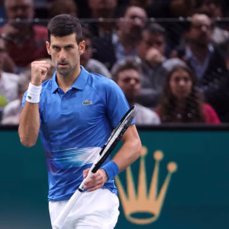 Djokovic y el intenso entrenamiento que mantuvo con Rune en las ATP Finals 2022