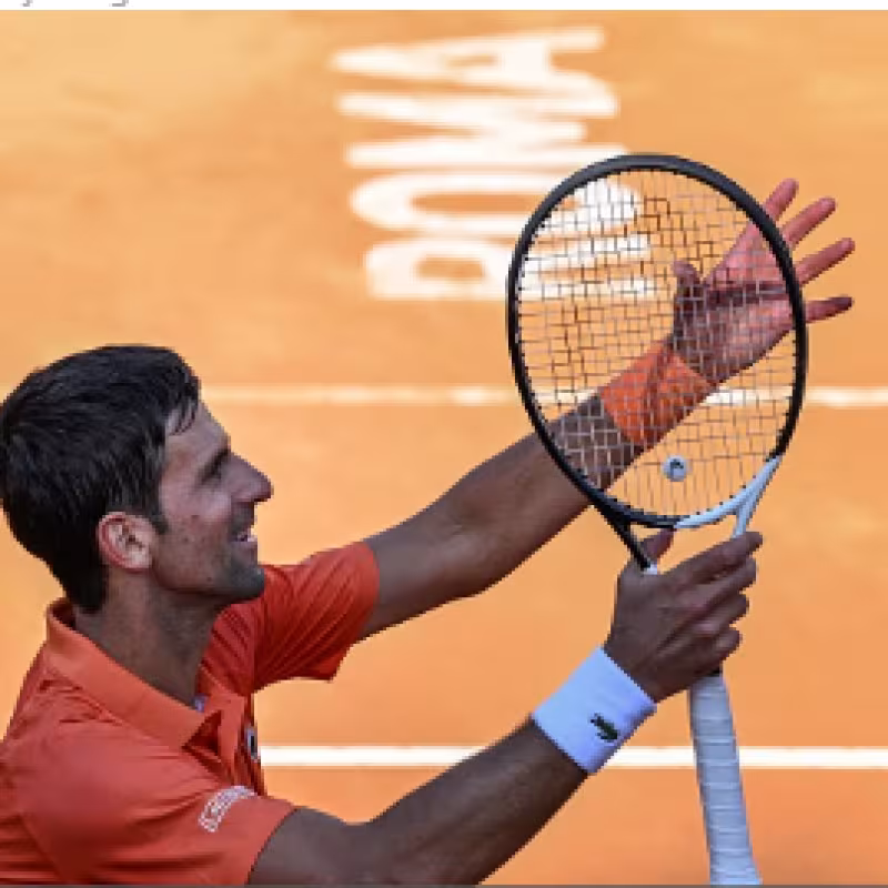 Djokovic es el sexto jugador en la historia del torneo de Roma que lo gana sin perder un set