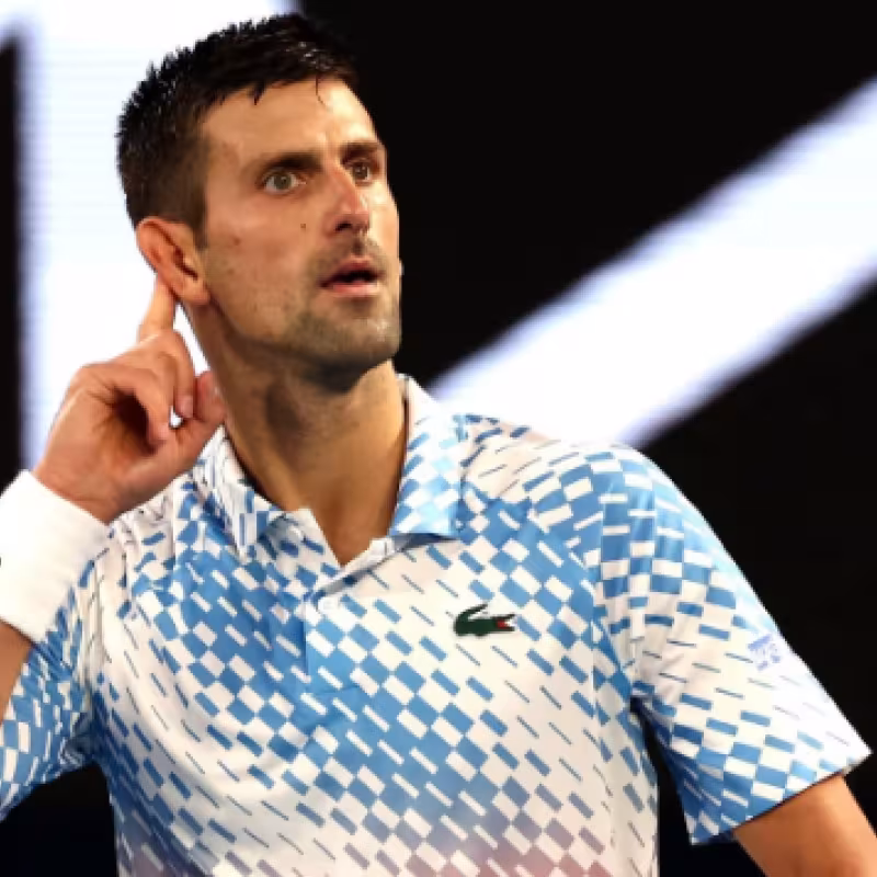 Novak Djokovic accede a la final en el Open de Australia 2023. Foto: Getty