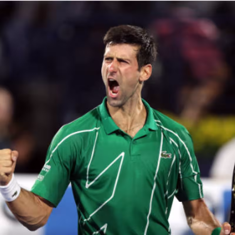 Novak Djokovic contra la vacunación. Foto: gettyimages