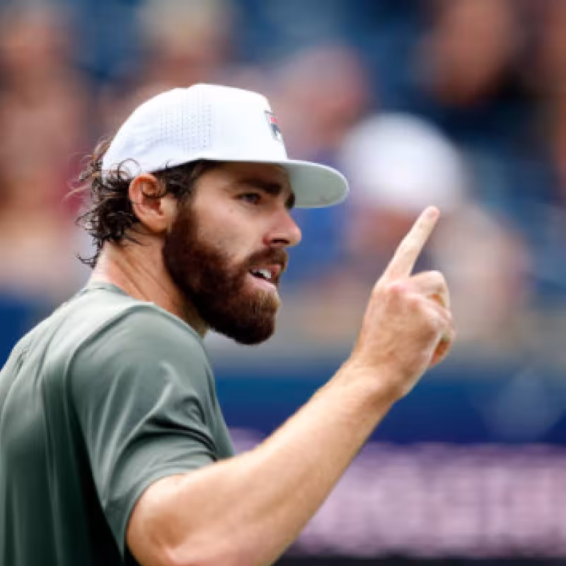 Reilly Opelka. Fuente: Getty