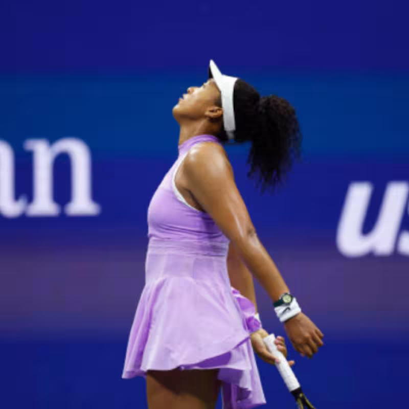 Naomi Osaka, en busca de la felicidad. Fuente: Getty.