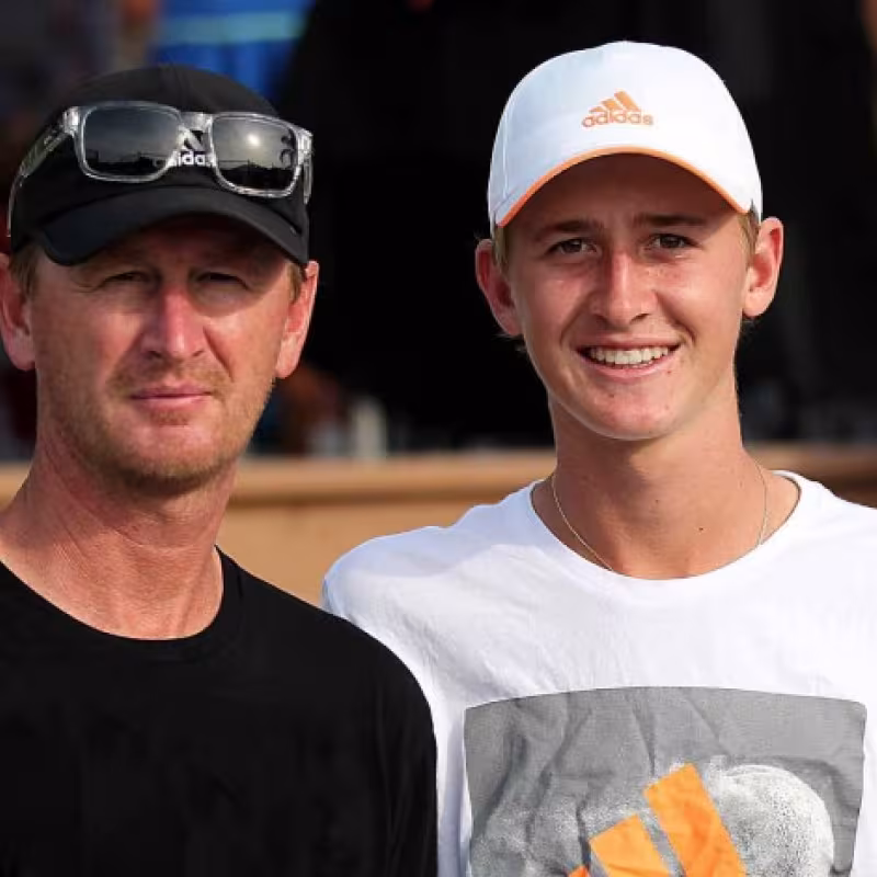 Petr y Sebastian Korda. Foto: ATP
