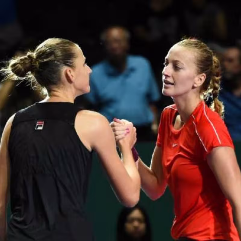 Kvitova o Pliskova podrían volver a competir a finales de mayo