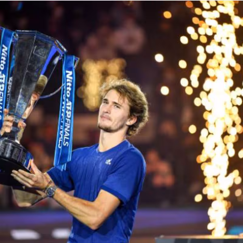 Alexander Zverev, campeón de las últimas ATP Finals. Fuente: Getty