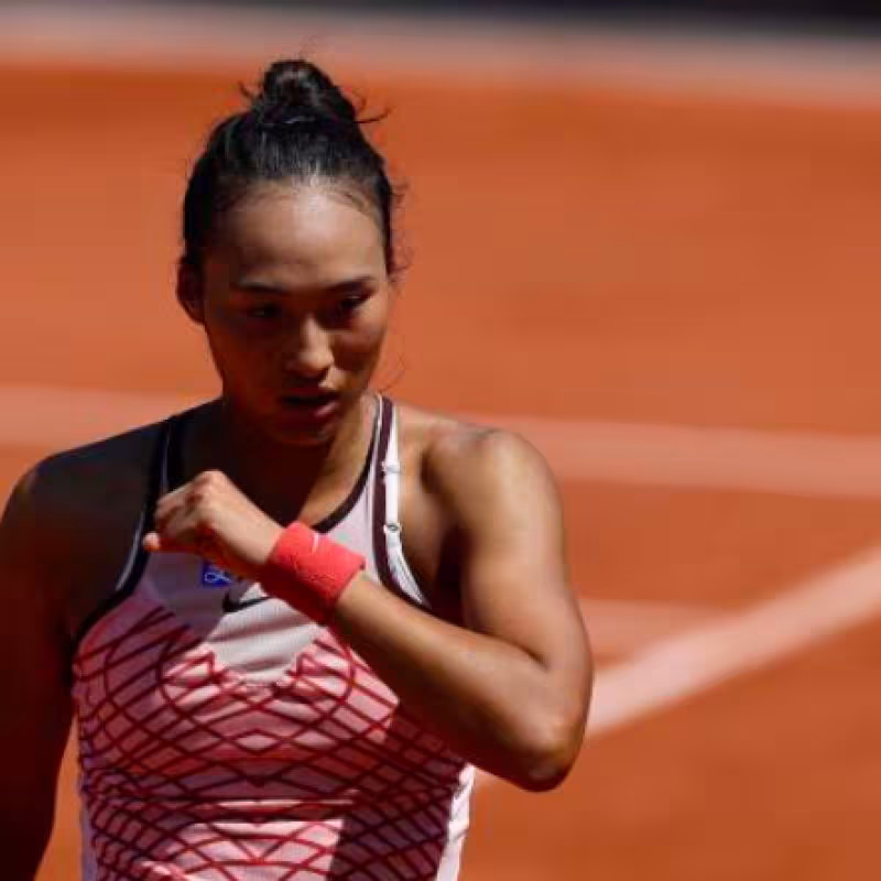 Qinwen Zheng, una revolución en 2022. Fuente: Getty