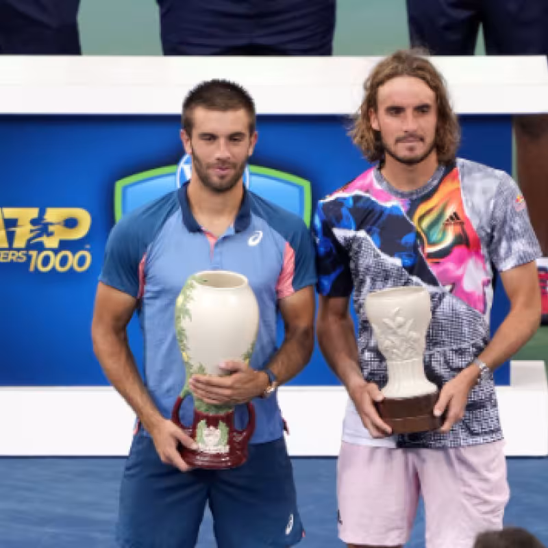 Race ATP. Tsitsipas sorpasa a Alcaraz en la segunda posición