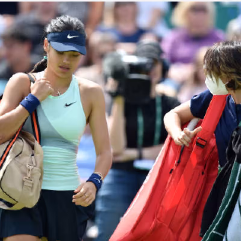 Emma Raducanu. Fuente: Getty
