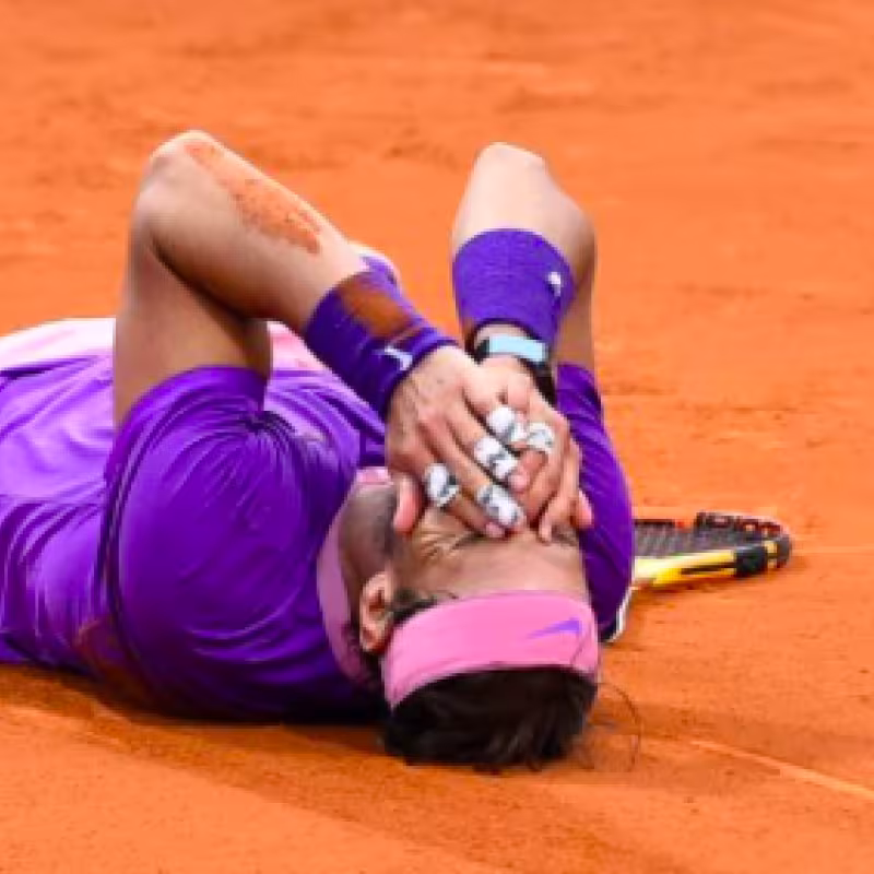 Rafa Nadal celebrando su duodécimo título en Barcelona. Fuente: Getty