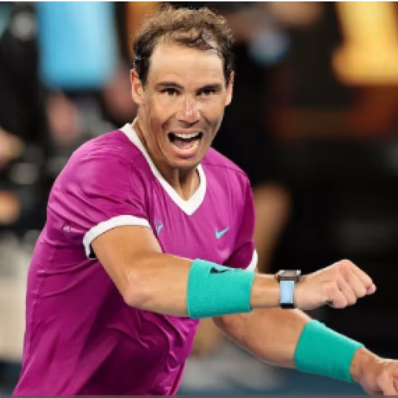 Nadal, cuarto jugador más veterano de la Era Open en ganar un Grand Slam